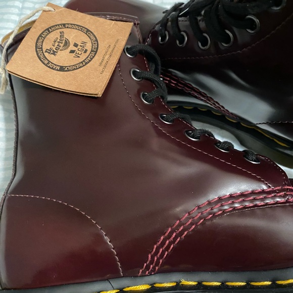 Dr. Martens 1460 Vegan 8-Eye Boots - Picture 2 of 5